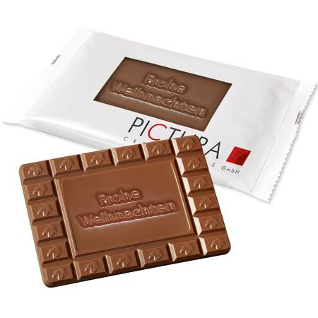 Tablette de chocolat de 60g « Joyeux Noël »