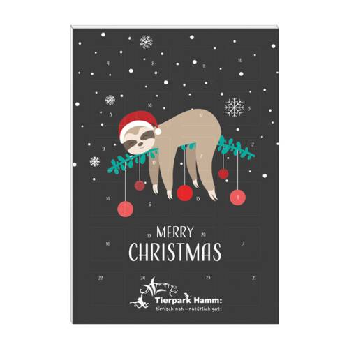 Mini-calendrier de l’Avent au chocolat « Sleepy Christmas »